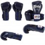 Fairtex BGV9 Боксерские Перчатки Мексиканский Стиль "Heavy Hitter's" Синие